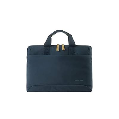 Tucano - Smilza Borsa PC Slim Compatibile con Laptop 15.6" / MacBook PRO 16", Imbottita e Protettiva, Ideale per Ufficio, università, Viaggio, da Uomo e da Donna