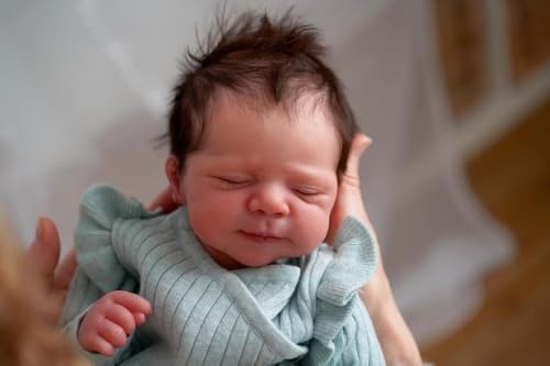 Muñeca Reborn Bebé de Tela 18 Pulgadas Realista miniatura 7