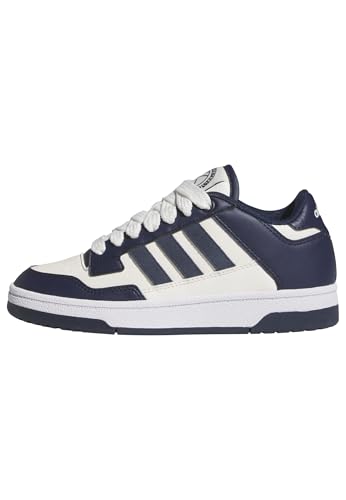 adidas Mixte Enfant Rapid Court Low Junior Shoes, Supplier Colour/Cloud White/FTWR White, 36 EU