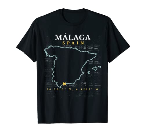 Spagna Malaga Maglietta