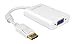Produktbild Delock 65592 Adapter Displayport 1.1 Stecker zu VGA Buchse/Audio/Power weiß