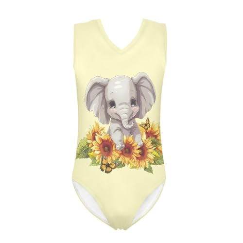 Image of Swimsuits for Girls 3-14 Sleeveless Bathing Suit for Kids Summer One Piece Swimming Suits