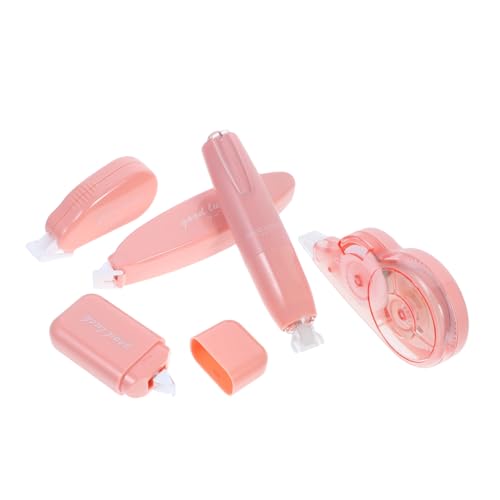 Gadpiparty 5 Piezas De Cinturón Corrector Lindo Corrector Cinta De Borrado De Libros Cinta Correctora Para Tomar Notas Corrector De Diario Corrector Blanqueador Cinta De Borrado De