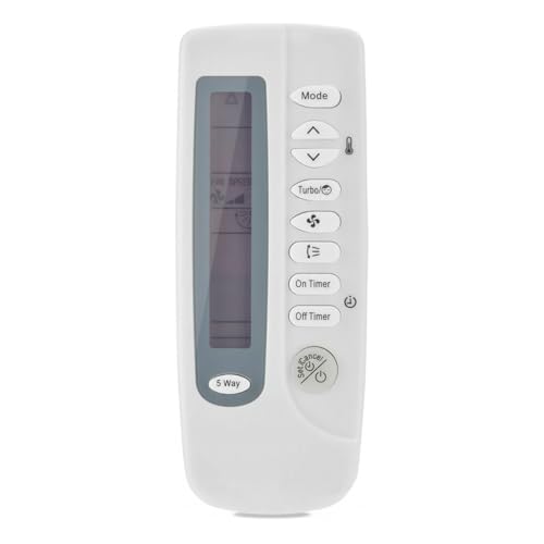 CABLEPELADO - Mando Universal Aire Acondicionado ARH-403 | Control Remoto Sustituto para Samsung y Más | Pantalla LCD y Reloj | Alcance 10m