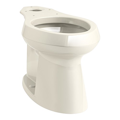 KOHLER K-80020-47 Highline Concealed Trapway Comfort Height Elongated Bowl, Almond