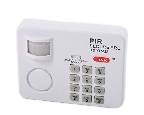 K M Electronics® WIRELESS MOTION SENSOR PIR KEYPAD SECURITY ALARM GARAGE HOME SHED CARAVAN