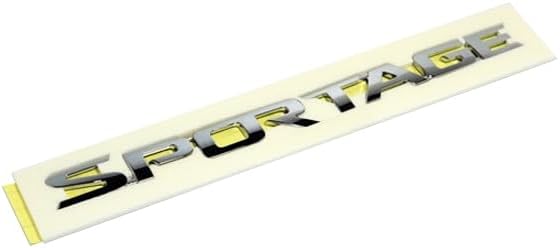 Generic Genuine OEM 86310D9000 Logo Emblem for Kia Sportage 2017-2022, Silver
