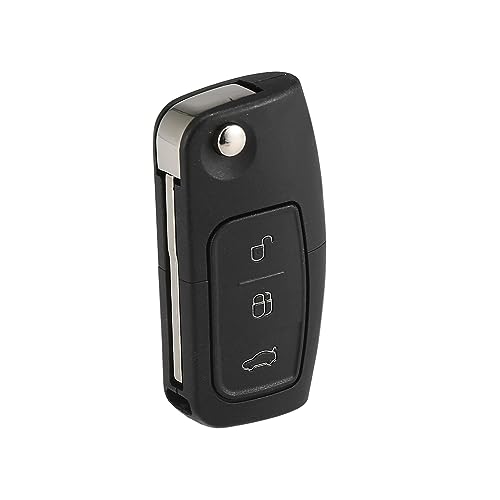 Mando a distancia de 433MHz con llave de coche de 3 botones para recambio de fob negro dañado