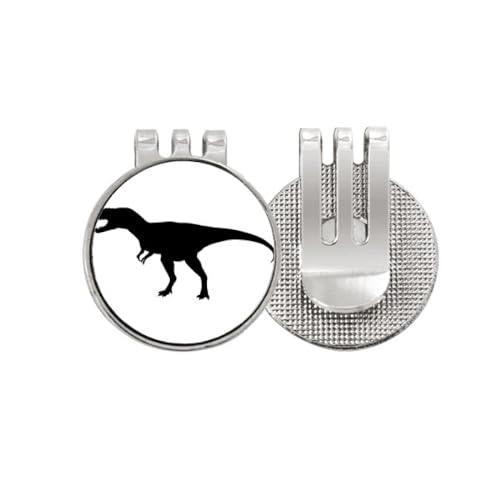 Marcador de pelota de golf magnético de dinosaurio esmaltado miniatura BS B