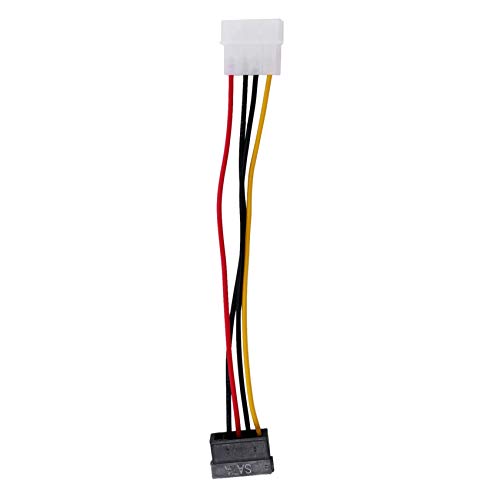 Tuesoa Cable Adaptador Conversor Sata Potencia Hembra A Molex Macho. 6 Pulgadas