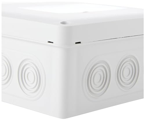 Miniatura 2 de Debflex - Caja De Derivación Estanca Ip55 - Para Conexión Segura De Cables - Se Fija En La Pared En Superficie - Gris - 170 X 170 X 80 Mm