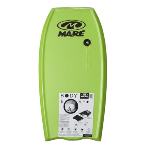 Prancha Bodyboard Maré Média Prancha de Praia Maré Media Infantil (89cm x 48cm) (Verde)