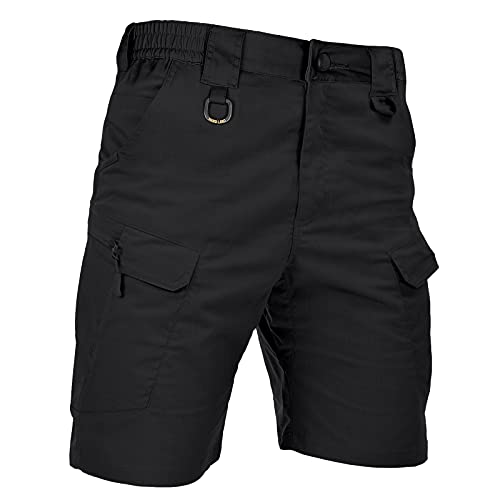 HARD LAND Men's 9.5" Urban Tactical Shorts Waterproof Ripstop Teflon