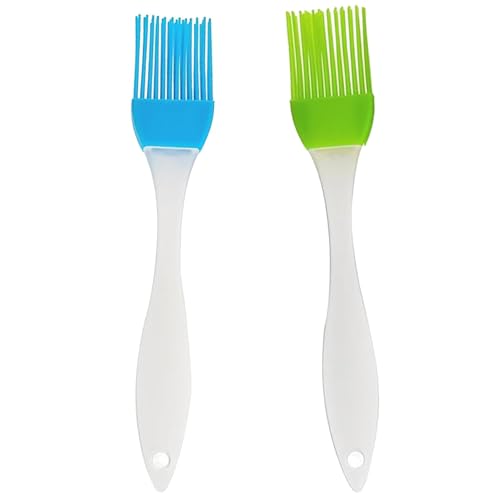 2 PCS Food Brush,Silicone Brush Cooking,Silicone Brush Cooking,Food Brush,Pastry Brushes for Baking,Silicone Pastry Brush,Oil Brush for Cooking,Pastry Brush,Pastry Brushes,Pastry,