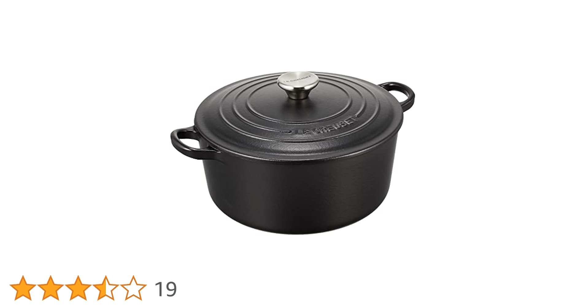 Amazon｜ル・クルーゼ(Le Creuset) 鋳物 ホーロー 鍋 両手鍋 鉄