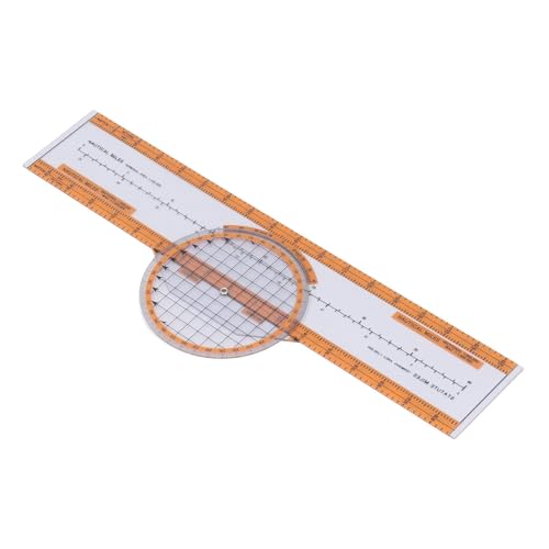 Computadora de aviación para piloto de plástico con tabla giratoria miniatura 4
