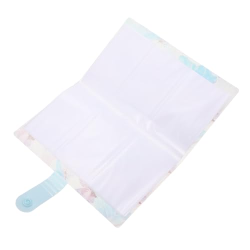 BIUDECO Album de Rangement pour Autocollants Ongles Léger et Portable Organiseur de Stickers Nail Art avec Affichage Individuel Pratique pour Collection et Présentation