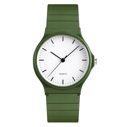 Imagen de JOATVEE Reloj Analógico de Diseño Simple con Banda de Resina para Hombres