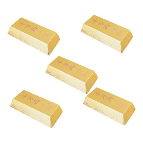 minkissy 5個入り小型 装飾紙製包装ボックス 軽量耐久シュガークッキー用プ
