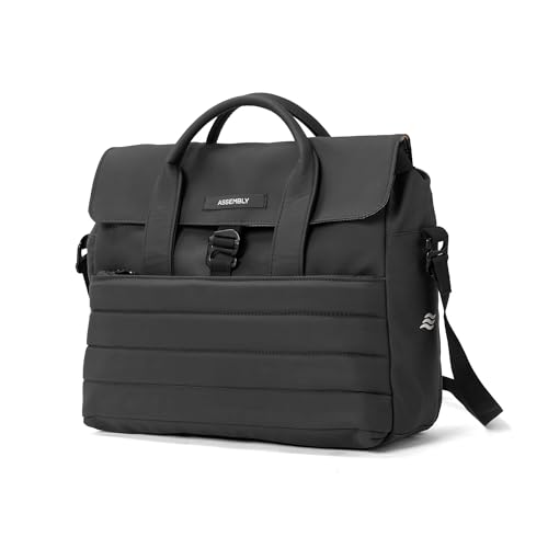 Image of Assembly Messenger Bag with Sleek Construction & Laptop Protection, Water-Resistant Laptop Bag for Office & Commuting