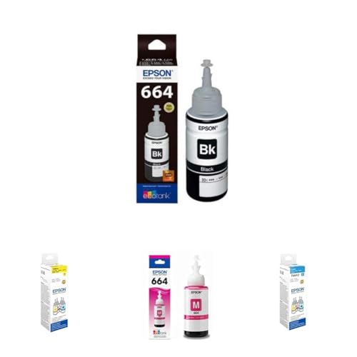 Image of Epson 6641 Black Ink Bottle - 70 ml