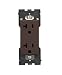 Leviton RER20-WB Renu Tamper-Resistant Outlet, 20-Amp, 125VAC, Walnut Bark