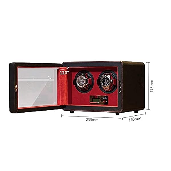 Automatisk klockuppdragare, låda, två stativ, ultratyst antimagnetisk motor, mekanisk vibrerande skärm, mjuk och elastisk bordskudde