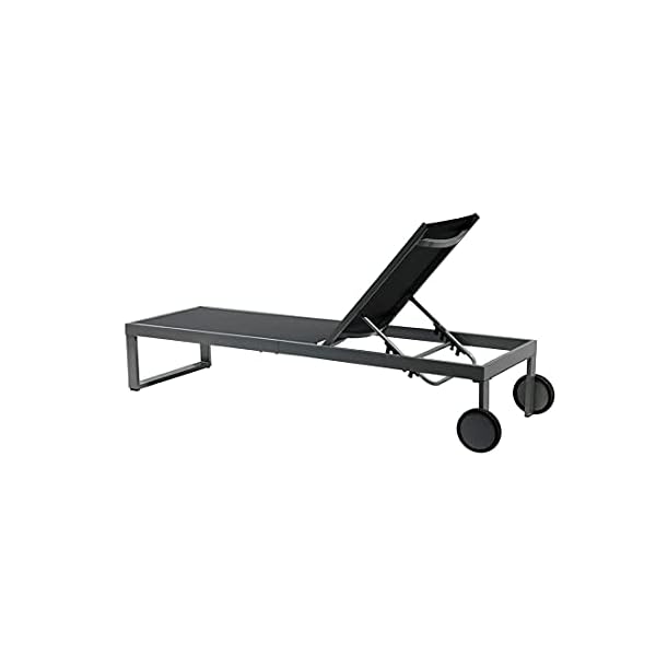 OUTLIV. Florenz Rollliege Aluminium Silber/Anthrazit