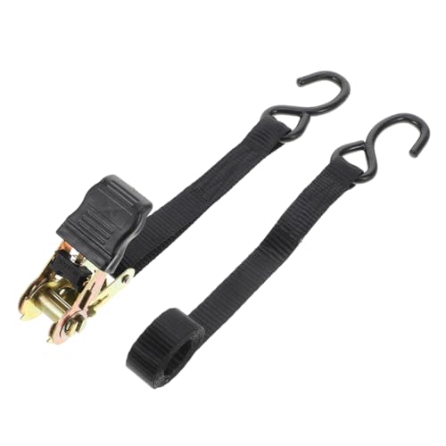 Correa de carga ajustable PRETYZOOM con gancho en S para equipaje de remolques
