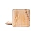 BOX And Tree| 100pièces Assiette Jetable en Feuille de Palmier 24x24cml l Vaisselle Jetable Écologique et Biodégradable l Assiettes Bois Palmier, Bambou pour Mariage, Anniversaire