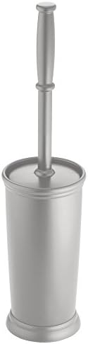 iDesign Kent Bath Ware Round Rubbish Bin, Bronze