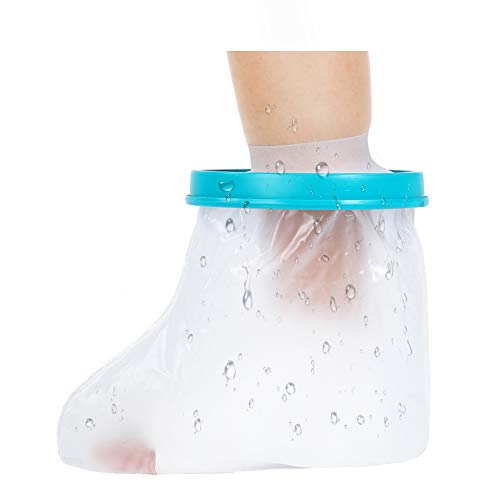 Doact Foot Cast Covers for Shower Bath, Waterproof Cast Protector Keep Cast Bandage