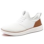 VILOCY Mens Slip On Casual Dress Shoes Hands Free Laceless Fashion Sneakers Comfortable Mesh Tennis Walking Shoes - Image 4