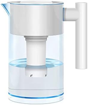 Water Filter Pitcher 3.5L Carbon Alkaline Water Filter Kettle Water Pitcher Kitchen Purify Outdoor Household Activated Kettle (Color : White)