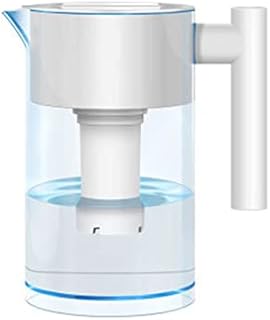 Water Filter Pitcher 3.5L Carbon Alkaline Water Filter Kettle Water Pitcher Kitchen Purify Outdoor Household Activated Kettle (Color : White)