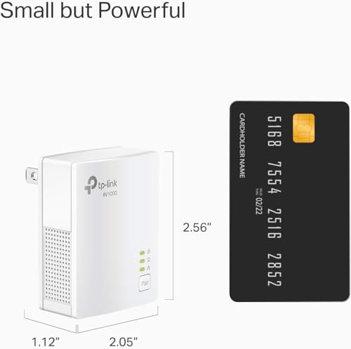 TP-Link AV1000 Powerline Ethernet Adapter KIT - Gigabit Port, Nano Size - image 7