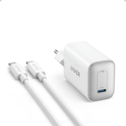 Anker Nano 100W USB C Ladegerät, Laptop Ladegerät, Netzteil für MacBook...