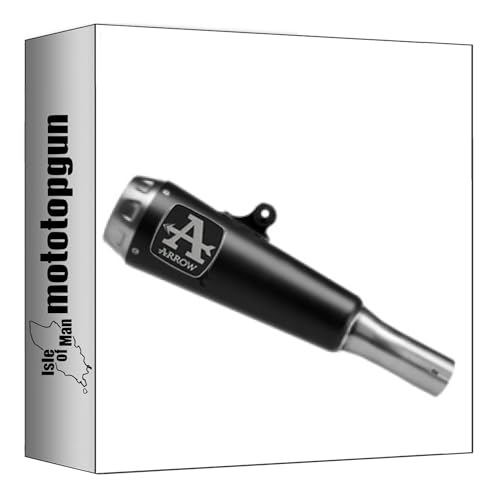 Pot echappement Arrow Pro-Race Nichrom Noir Kawasaki Ninja 500 2026 71967PRN