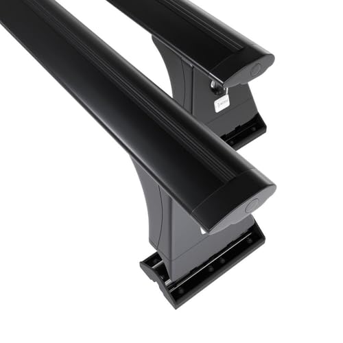 Barres de toit pour VW Transporter T7 2022 alu noir points montage 2