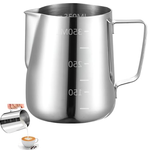 Produktbild von APS 10332 Edelstahl-Kanne – Poliert Und Satiniert, 2 Liter, Spülmaschinenfest, Für Milch, Wasser & Saft