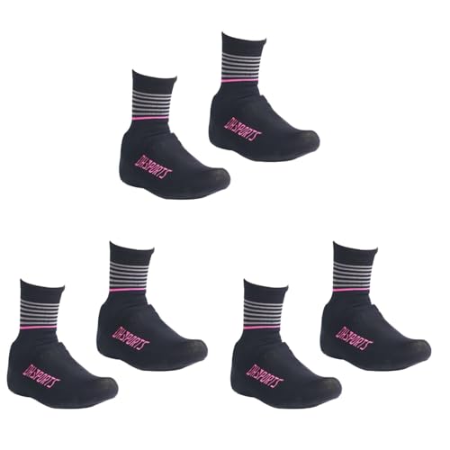 Couvre-chaussures de vélo chauds BESPORTBLE | Lot de 3 paires élastiques hiver