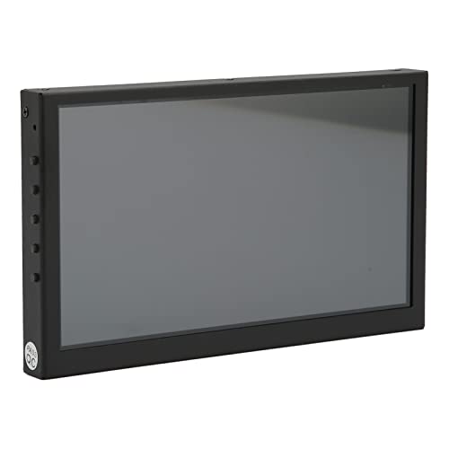 VELATEMOR Monitor de 7 Pulgadas, Monitor de Computadora Portátil, Pantalla LCD Pequeña, Panel IPS de Pantalla Portátil con Altavoces Duales, 1024 X 600, 170° Horizontal y Vertical para