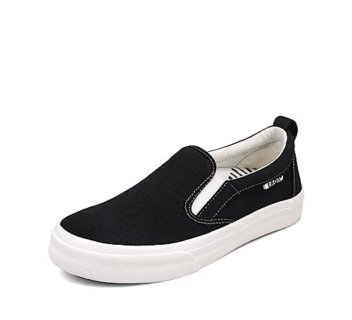 Image of Taos Rubber Soul Slip-On Women's Sneaker - Fresh and Clean Canvas Design with Effortless Style, Removable Footbed and Arch Support - Elevated Comfort for All-Day Fashion