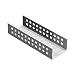 Produktbild LUX ELEMENTS Montagehilfe MONT-UNI 4 Stk. I Montagehilfe U für 50mm Bauplatten I Form aus verzinktem Metall I Für Verbindungen von Hartschaum-Trägerelementen an Wänden/Böden