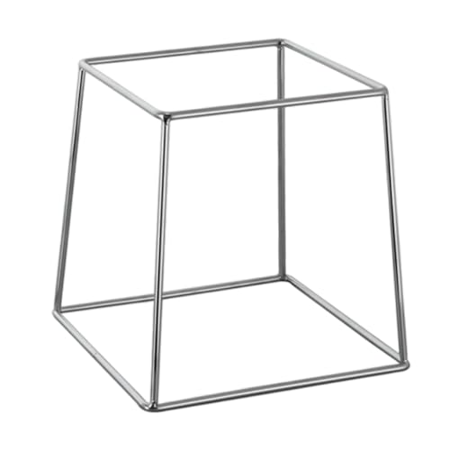 Ioensy Soporte Aislante para Wok, Rejilla para, Resistente Al óxido, de Alta Resistencia Y Al, para Mesa de, Ideal para Camping, Trapezoid B, tal como se describe