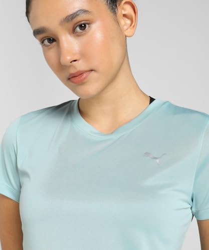 Image of Puma Women's Solid Regular Fit Tees