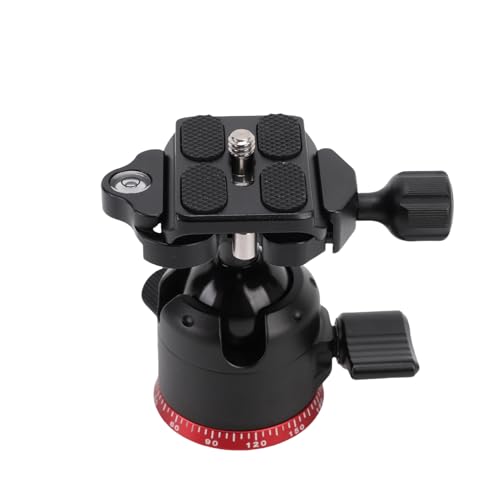 Montaggio della Testa a Sfera per Treppiede a Basso Profilo a da 28 Mm Integrato in Piastra QR da 45 Mm a Panoramica a Rotazione a a 360 °