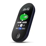 Blue Tees Golf Ringer - Magnetic Golf GPS Handheld, Touch Screen Display, Water Resistant Golf Distance Range Finder, 40,000+ Preloaded Courses, 10+ Hours Battery, Built-in Magnetic Strip