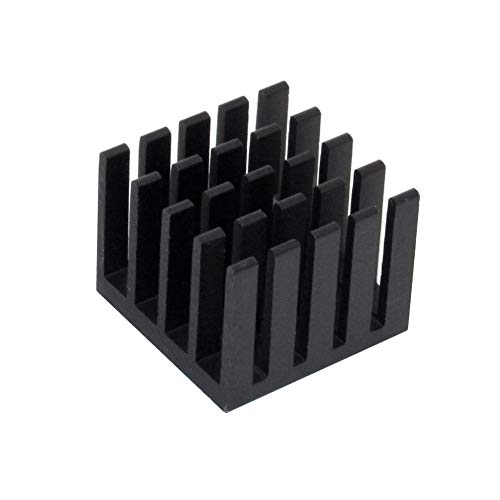 Disipador térmico de aluminio con cinta conductora para refrigeración de chips IC y componentes MOS 2