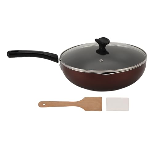 Sartén Wok antiadherente de hierro con mango de madera miniatura 5